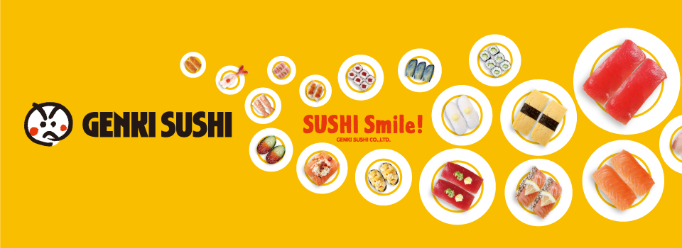 Sushi Smile! Genki Sushi.